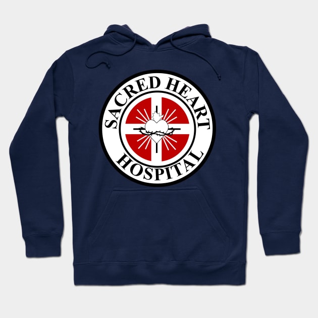 Sacred Heart Hospital Hoodie by Meta Cortex